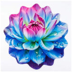 3D Flower Door Mat